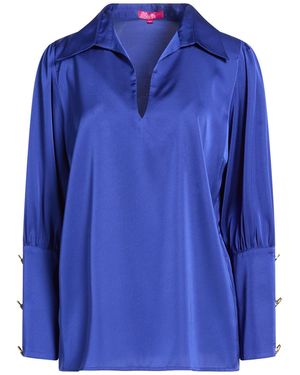 Éclà Top Polyester, Elastane - Blue