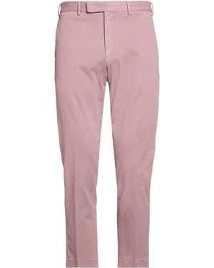 PT Torino Antique Rose Trousers Cotton, Cashmere, Elastane - Pink
