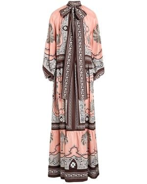 La DoubleJ Maxi Dress Silk - White
