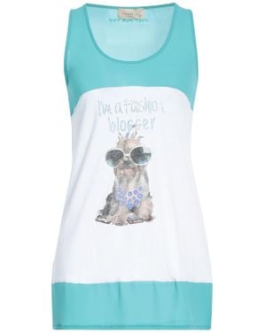 Just For You Top Polyester - Blue