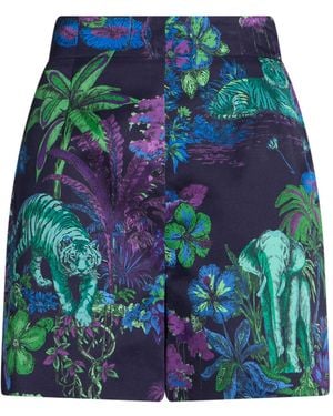 Dior Midnight Shorts & Bermuda Shorts Wool, Silk - Green