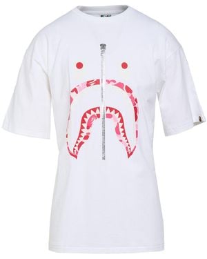 A Bathing Ape T-Shirt Cotton - White