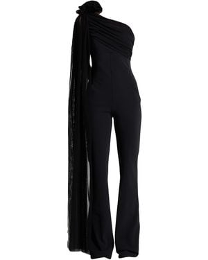 La Petite Robe Di Chiara Boni Jumpsuit Polyamide, Elastane - Black