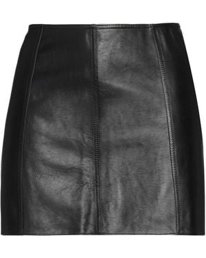 Petar Petrov Mini Skirt Calfskin - Black