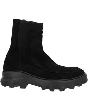 Giovanni Conti Ankle Boots Soft Leather - Black