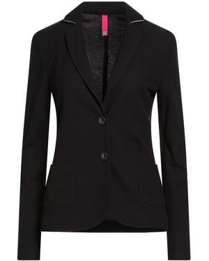 19.70 Nineteen Seventy Blazer Cotton, Polyester - Black