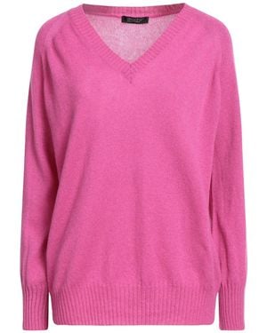 Aragona Fuchsia Jumper Cashmere - Pink