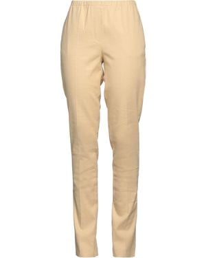 Alysi Pants Linen, Viscose, Elastane - Natural