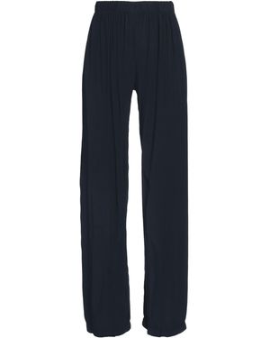 LOU LOU BELLE VILLE PARIS Trousers Rayon - Blue
