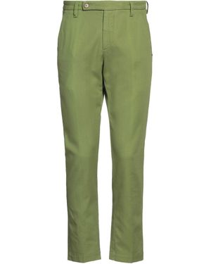 Entre Amis Pants Cotton, Linen, Elastane - Green