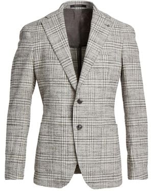Tagliatore Light Blazer Alpaca Wool, Virgin Wool, Polyamide - Gray