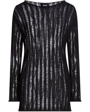 Alpha Studio Jumper Baby Alpaca Wool, Recycled Polyacrylic, Polyamide - Black