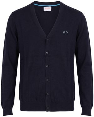 Sun 68 Cardigans - Blue
