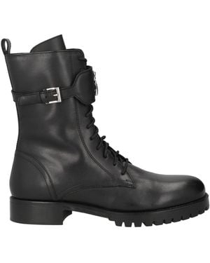 Patrizia Pepe Ankle Boots Leather - Black