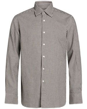 Glanshirt Hemd - Grau