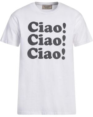 ALESSANDRO ENRIQUEZ T-Shirt Cotton - White