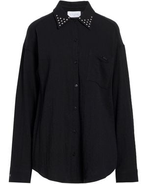 Gaelle Paris Shirt Polyester, Elastane - Black