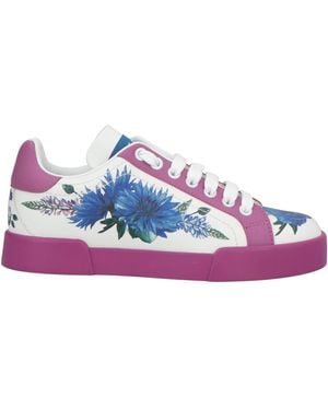 Dolce & Gabbana Trainers Leather - Purple
