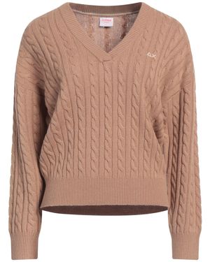 Sun 68 Pullover - Marrone