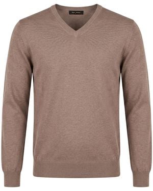 Retois Sweater Merino Wool - Brown