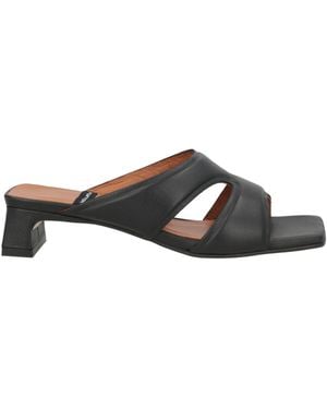 Ángel Alarcón Sandals Leather - White