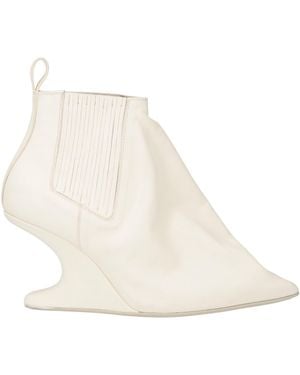 Rick Owens Stiefelette - Weiß
