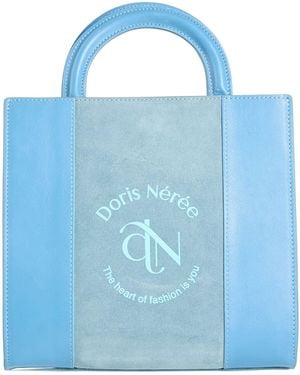 DORIS NÉRÉE Handbag Leather - Blue