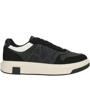 ARMANI EXCHANGE Sneakers Polyester, Polyurethane - Black