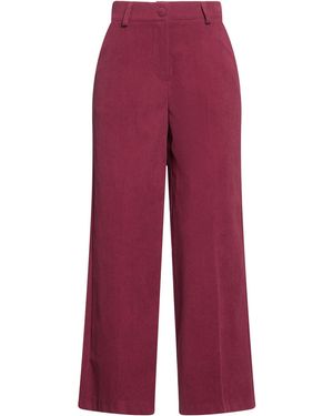 GRIFFAI Mauve Pants Polyester - Red