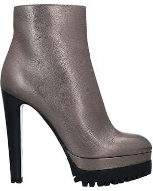 Sergio Rossi Ankle Boots - Multicolour