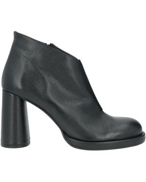 Zinda Ankle Boots Leather - Black