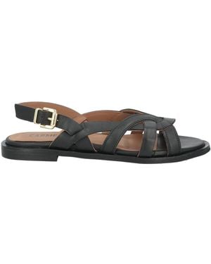 Carmens Sandals Leather - Black