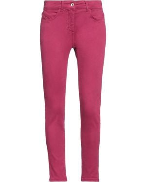 Patrizia Pepe Jeans Cotton, Polyester, Elastane - Red