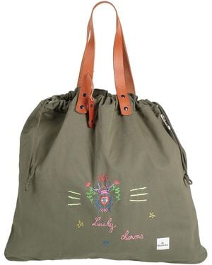 AEP Military Shoulder Bag Textile Fibers - Green