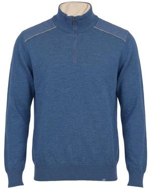 Paul & Shark Rollkragenpullover - Blau