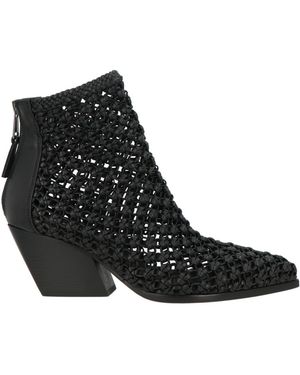 Elena Iachi Ankle Boots Leather - Black
