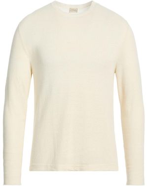 Massimo Alba Ivory Jumper Silk - White