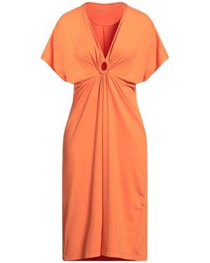 Fisico Midi Dress - Orange
