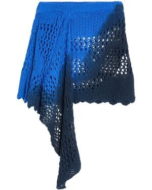 The Attico Mini Skirt - Blue