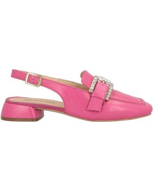 Bervicato Court Shoes Leather - Pink