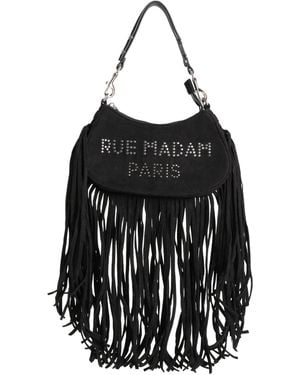 Rue Madam Handbag Polyurethane - Black