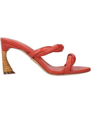 Rodo Sandals Leather - Red