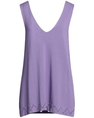 Akep Top Viscose, Polyester - Purple