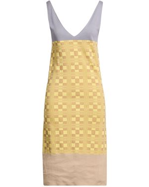 Cividini Midi Dress Cotton, Polyamide - Yellow