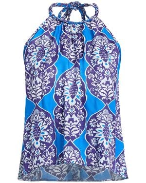 SEVENTY VENEZIA Top Viscose - Blue