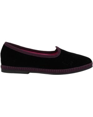 Douuod Loafers Textile Fibers - Black