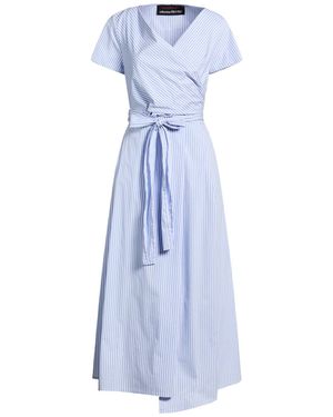 Collection Privée Azure Maxi Dress Cotton, Polyamide, Elastane - Blue