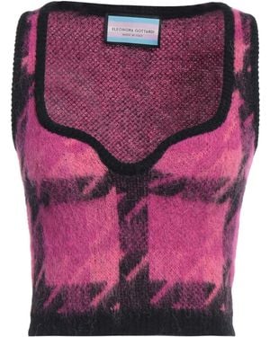 ELEONORA GOTTARDI Fuchsia Top Alpaca Wool, Polyamide - Pink