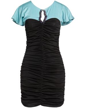 Gaelle Paris Mini Dress Polyester, Elastane - Black