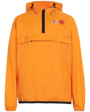 COMME DES GARCONS PLAY X K-WAY Veste et Blouson - Orange